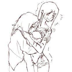 bra kissing noctis_(noctisecztasy) noctisecztasy one-punch_man original_character self_insert softcore