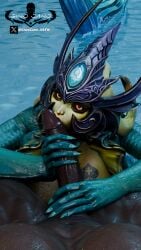 nami (league of legends) from league of legends by gino cano (artist)