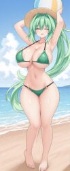 Green Heart (Neptunia) Rule 34 Image