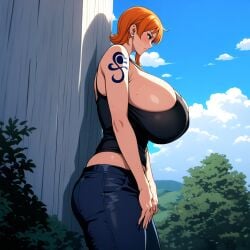 ai_generated ashitsutta female female_only nami_(one_piece) one_piece