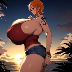 ai_generated ashitsutta female female_only nami_(one_piece) one_piece