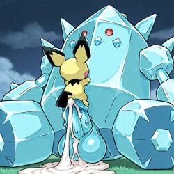 ai_assisted ai_generated cumshot furry pichu pokemon regice