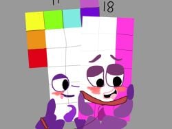 17_(numberblocks) 2020s 2boys cbeebies colored dominant_male eighteen_(numberblocks) gay gay_domination gay_sex numberblocks passive_male seventeen_(numberblocks)18_(numberblocks) strap-on_sex tentacle tentacle_sex yaoi