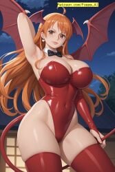 ai_generated female female_only foxxx_ai nami_(one_piece) one_piece