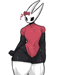 fullmetaljack hollow_knight hornet_(hollow_knight) leotard thick_thighs