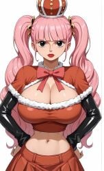 ai_generated christmas_outfit female female_only one_piece perona radiant659