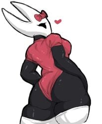 ass fullmetaljack hollow_knight hornet_(hollow_knight) leotard thick_thighs