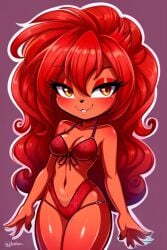 ai_generated flaky_(htf) happy_tree_friends lingerie