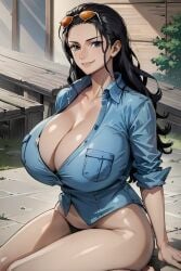 ai_generated female female_only nico_robin one_piece the_way_(artist)