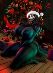 1girls 3d big_breasts christmas gearsassassins huge_breasts mal0 malo scp-1471 scp-1471-a scp_foundation skull_head thick_thighs voluptuous voluptuous_female