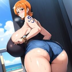 ai_generated ashitsutta female female_only nami_(one_piece) one_piece