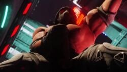 3d 3d_(artwork) 3d_animation 3d_model animated badcontroller bara big_pecs big_penis cock cum cumming dick hunk_(resident_evil) jerking jerkingoff male male_only mask masked masked_male masturbation moaning muscular muscular_male penis resident_evil solo sound tagme video