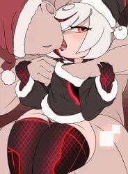 1boy 1girls 2d_(artwork) 2d_animation animated animated animated animation captain_kirb christmas eyes_half_open kissing_while_penetrated sage_(sonic_frontiers) seductive_look sonic_(series) sonic_frontiers sonic_the_hedgehog_(series) thigh_sex white_hair