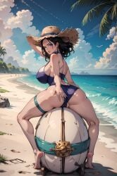 ai_generated female female_only nico_robin one_piece swimsuit the_way_(artist)