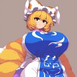 ai_generated namako_daibakuhatsu_(style) ran_yakumo tagme touhou yakumo_ran