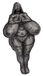 huge_breasts maotthat statue statuette tagme thick_thighs totem