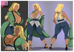 tsunade from naruto (series) by ghostlessm