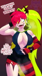 demencia (villainous) from cartoon network by evil raccoon