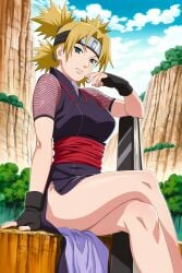 temari from naruto by secreart