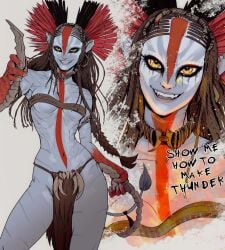 varang from avatar by yoracrab