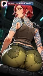 1girls 2026 ai_generated anger_vein arm_tattoo artist_name ass back_tattoo bandaid bandaid_on_arm bandaid_on_cheek bandaid_on_face bandaid_on_leg barcode barcode_tattoo body_writing bodypaint borderlands cameltoe car chest_tattoo command_spell dirty_face electroworld facepaint facial_mark facial_tattoo female from_behind full-body_tattoo ground_vehicle heart_tattoo hi_res high_quality high_resolution highres jewelry leg_tattoo lilith_(borderlands) lipstick_mark makeup marker monitor motor_vehicle neck_tattoo number_tattoo patreon patreon_username pubic_tattoo red_hair short_hair shoulder_tattoo solo stable_diffusion sticker stomach_tattoo tally tattoo uniform watermark