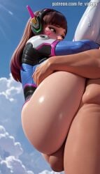 1boy 1boy1girl 1girls ai_generated anal anal_sex animated animation arched ass d.va feet feet_up female fevideos fit from_behind hi_res highres moaning moaning_in_pleasure naked nude original_character overwatch overwatch_2 penetration pussy sex straight tagme vagina video