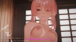 1boy 1girls 3d anus areolae belly_button biting_shoulder blush breasts couple cum cum_in_pussy cum_inside dark-skinned_male dark_skin karmilla_(maddog1995) light-skinned_female light_skin maddog1995 medium_breasts moaning music nipples nose_blush onsen original penetration penis pink_eyes pointy_ears pussy romantic sex sound tagme vaginal_penetration vampire vampire_bite vampire_girl video water