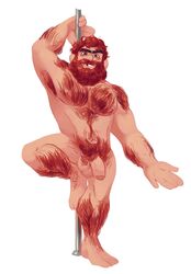 1male balls ballsack beard beefy body_hair brown_eyes curly_hair dilf disney disney_channel facial_hair flaccid flaccid_penis foreskin full-length_portrait gravity_falls hairy hairy_male human intact leg_lift male male_nipples male_only manly_dan masculine mature_male missing_tooth muscular_male mustache naughtypelli nude nude_male partially_retracted_foreskin penis pubes pubic_hair red_hair scrotum solo_male spread_legs straight_hair stripper_pole tagme testicles uncut