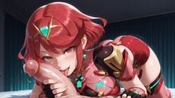 pyra from xenoblade (series) by dreamyan ai