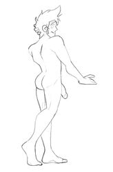 1boy ass male male_only naughtypelli nude nude_male solo solo_male sour_cream_(steven_universe) steven_universe tagme