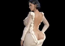 1girls 3d alcina_dimitrescu ass_cleavage ass_out big_ass big_breasts black_hair bra breasts breasts_bigger_than_head bubble_butt busty butt_crack capcom casual casual_exposure cleavage daz3d daz_studio dress earrings exposed_ass female female_only huge_ass huge_breasts jewelry large_ass large_breasts lingerie lipstick long_dress mature mature_woman milf monster_girl necklace open_mouth pale-skinned_female pale_skin red_lipstick resident_evil resident_evil_8:_village revealing_clothes round_ass see-through see-through_clothing see-through_top short_hair sleepy taller_girl taller_woman thick_thighs underwear vampire vgbabes3d wavy_hair yellow_eyes