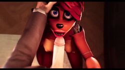 1boy 1boy1girl 1girls 3d animated anthro big_penis blowjob deepthroat eye_contact fellatio female five_nights_at_freddy's freddy_(fnaf) freddy_fazbear frederika_(fnaf) genderswap genderswap_(mtf) hand_on_head human human_on_anthro human_on_robot human_penetrating looking_at_another looking_at_viewer male_human/female_anthro male_human/female_robot no_sound oral pale-skinned_male pale_skin pov robot robot_girl rule_63 sfm tagme throat_barrier video vinceafterd