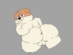 big_ass chubby_furry dogs_in_space furry gay loaf_(dogs_in_space)