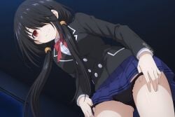 ai_generated ass ass_focus date_a_live panties skirt tokisaki_kurumi