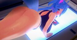 1girls 2023 3d ass big_ass breasts cat_ears cat_tail catgirl deluxe_rosie female female_only huge_breasts indie_virtual_youtuber rosie_(vtuber) solo solo_female standing tail tan-skinned_female tan_body tan_skin virtual_youtuber