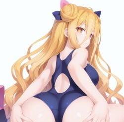 1girls ass ass_focus date_a_live hoshimiya_mukuro pantyhose skirt