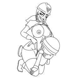 brawl_stars breasts carl_(brawl_stars) jacky_(brawl_stars) nipples supercell