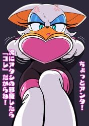 angry_female breast_grab furry_funnychan rouge_the_bat sonic_(series)