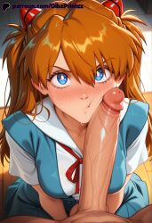 asuka langley sohryu from neon genesis evangelion by dibzprintz