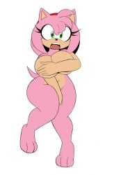 1girls 2024 amy_rose big_breasts breasts color colored completely_nude completely_nude_female covering covering_breasts covering_crotch covering_self edit embarrassed_nude_female enf female green_eyes huge_breasts looking_at_viewer omegasunburst open_mouth solo solo_female sonic_(series) sonic_the_hedgehog_(series) thick_thighs third-party_edit wide_hips