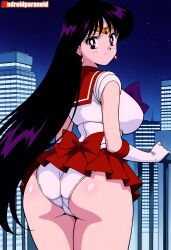 rei hino from bishoujo senshi sailor moon by aindroidparanoid