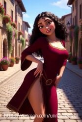 ai ai_generated animated black_hair blonde_hair brown_eyes brown_hair dancing green_eyes lingerie magic mother_gothel queen_arianna rapunzel rapunzel_(tangled) sexy sexy_pose tagme tangled teasing unrealreelz video
