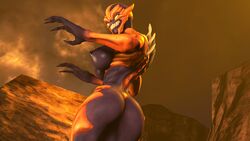 imp (doom) from doom by unknown artist