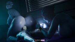 2girls 3d alien alien_girl alien_humanoid asari ass big_ass big_breasts bioware blue-skinned_female blue_body blue_skin breasts bust busty chest curvaceous curvy curvy_figure electronic_arts female hair_tentacles hips hourglass_figure huge_ass huge_breasts humanoid large_ass large_breasts legs liara_t'soni mass_effect mature mature_female milf samara slim_waist tentacle_hair thick thick_hips thick_legs thick_thighs thighs vixen3d voluptuous waist wide_hips