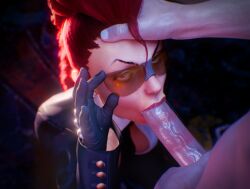crimson viper from street fighter by revniero3d