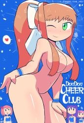 monika (doki doki literature club) from ddlc by tony welt