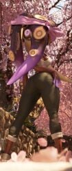 2022 3d 3d_(artwork) 3d_background 3d_model 3d_render alluring alternate_color alternate_hair_color aura aura_farming background bandana beautiful bent_over big_ass big_breasts big_butt big_ears black_body black_hair bright_light building cherry_blossom_tree cherry_blossoms clothed clothing crop_top cropped_shirt dark-skinned_female dark_skin fat_ass fish_eye_view hand_on_hip headgear headphones headwear hi high high_rise highres highway jeans leaning legs legs_apart long_hair looking_away looking_down marina marina_(splatoon) marina_(wo262) marina_ida model multicolored_eyes nexusmind nintendo octoling outdoors outside pants pose posing posing_for_the_viewer presenting purple_body purple_hair quality render res shading shoes simple solo solo_female solo_focus splatoon splatoon_(series) splatoon_2 splatoon_3 tentacle tentacle_hair two-tone_hair wall wo262_(3d_model_style)