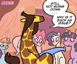 animal_genitalia animal_penis animated assisted_rape big_penis blue_penis blush bodily_fluids close-up dialogue digital_media_(artwork) english_text equid equine equine_genitalia equine_penis female female_penetrated feral fluttershy_(mlp) flying forced forced_oral friendship_is_magic genitals giraffe giraffid group gynomorph hasbro holding_head horse huge_cock intersex intersex/female long_neck mammal meme my_little_pony mythological_creature mythological_equine mythology no_nut_november open_mouth oral oral_penetration pegasus penetration penile penile_penetration penis penis_in_mouth pinkie_pie_(mlp) pixel_(artwork) pixel_animation pony rainbow_dash_(mlp) rape rarity_(mlp) sex speech_bubble sweat tail tears text throbbing throbbing_penis trans_(lore) trans_woman_(lore) twilight_sparkle_(mlp) waffa_(waffafries) waffafries wings