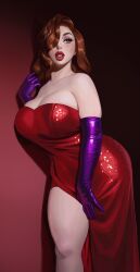 bishoujomom (juliette michele) from who framed roger rabbit by rizdraws