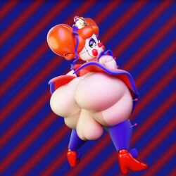 1futa 3d animated animatronic ass_focus baby_(fnafsl) circus_baby circus_baby_(fnaf) circus_queen_(justaperson) five_nights_at_freddy's five_nights_at_freddy's:_sister_location futa_only futanari futanari_only green_eyes justaperson_queendom no_sound pearlnsfw robot robot_futa shaking_ass shaking_butt solo solo_futa tagme twerk twerking video